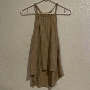 Flowy long tank top